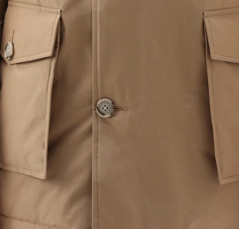 Arctic Detachable Fur Anorak Uomo Beige WOOLRICH- Francavilla Moda