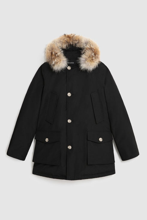 Arctic Parka DF uomo con pelliccia removibile Nero WOOLRICH- Francavilla Moda