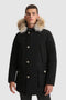 Arctic Parka DF uomo con pelliccia removibile Nero WOOLRICH- Francavilla Moda