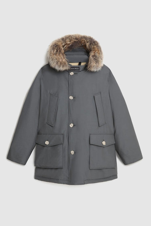 Arctic Parka DF uomo con pelliccia removibile Grigio WOOLRICH- Francavilla Moda
