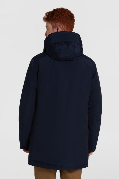 Arctic Parka DF Uomo con pelliccia removibile Blu Woolrich- Francavilla Moda