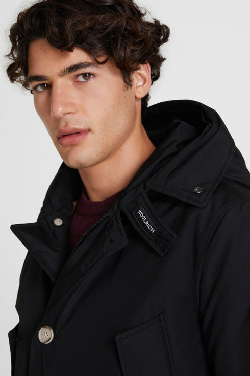 Arctic Parka DF Uomo con pelliccia removibile Blu Woolrich- Francavilla Moda