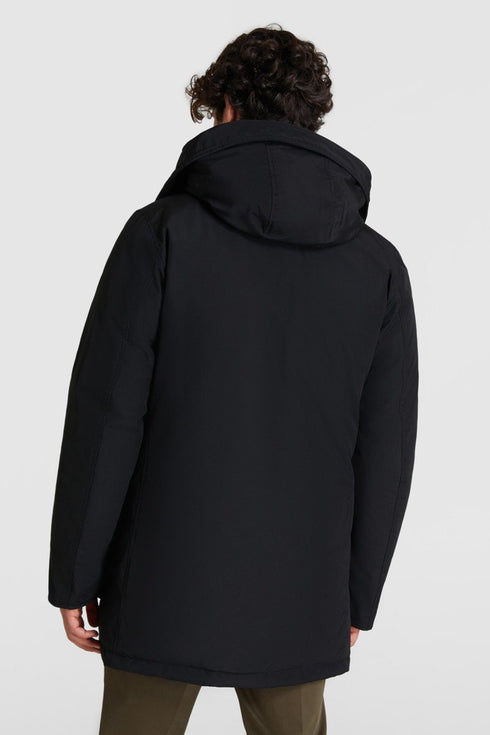 Arctic Parka DF Uomo con pelliccia removibile Blu Woolrich- Francavilla Moda