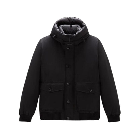 Woolrich Bomber Bomber Uomo Polar Nero - Francavilla Moda