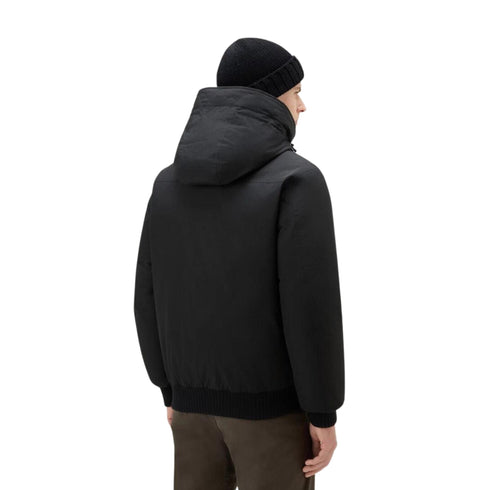 Woolrich Bomber Bomber Uomo Polar Nero - Francavilla Moda