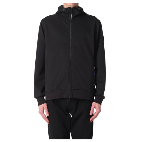 Giubbino Uomo in tessuto Softshell Nero Woolrich- Francavilla Moda