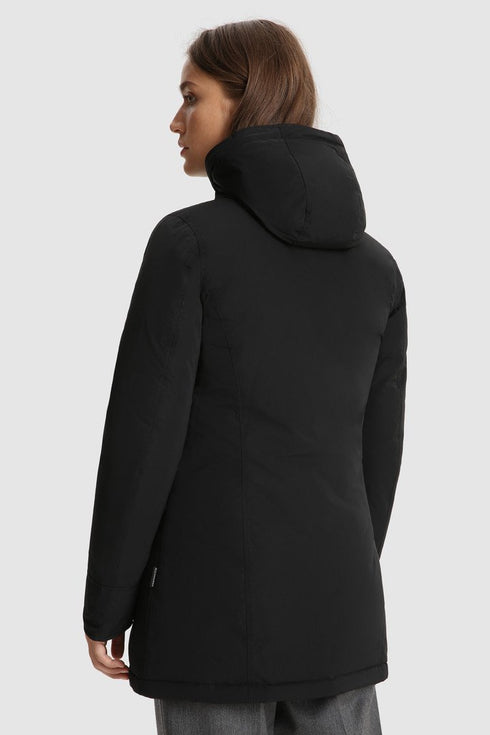 Parka Donna CFWWOU0541FRUT0573 Luxury Arctic Racoon Nero WOOLRICH- Francavilla Moda