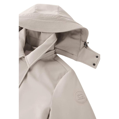 Woolrich Parka lungo Parka Donna lungo con cappuccio Firth Mastice A23-WOOLRICHCFWWOU0890FRUT3496-7125-S - Francavilla Moda