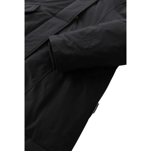 Woolrich Parka medio Parka Donna Luxury Arctic Nero - Francavilla Moda