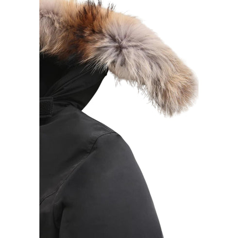 Woolrich Parka medio Parka Donna Luxury Arctic Nero - Francavilla Moda