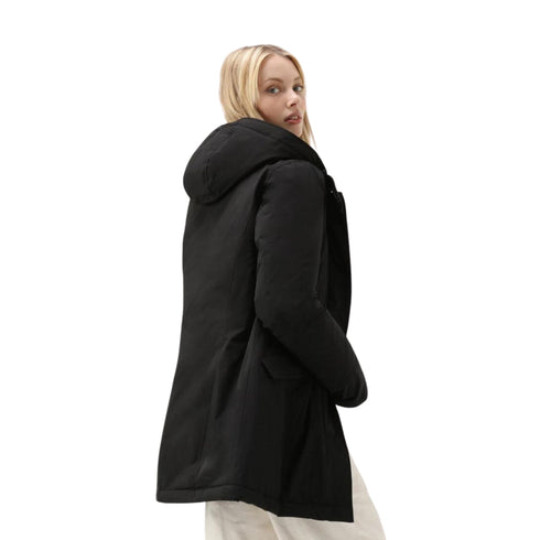 Woolrich Parka medio Parka Donna Luxury Arctic Nero - Francavilla Moda