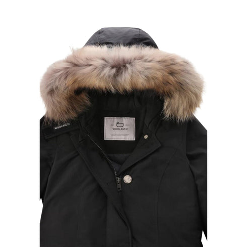 Woolrich Parka medio Parka Donna Luxury Arctic Nero - Francavilla Moda