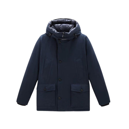 Woolrich Parka medio Parka Uomo Arctic Anorak Blu A23-WOOLRICHCFWOOU0771MRUT0001-MLB-M - Francavilla Moda