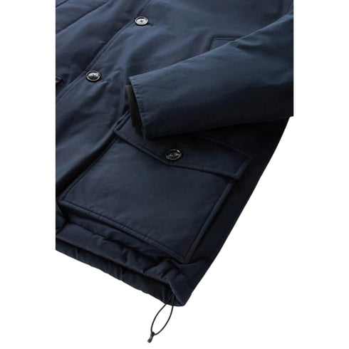 Woolrich Parka medio Parka Uomo Arctic Anorak Blu A23-WOOLRICHCFWOOU0771MRUT0001-MLB-M - Francavilla Moda
