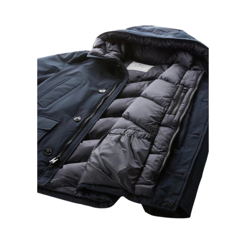 Woolrich Parka medio Parka Uomo Arctic Anorak Blu A23-WOOLRICHCFWOOU0771MRUT0001-MLB-M - Francavilla Moda