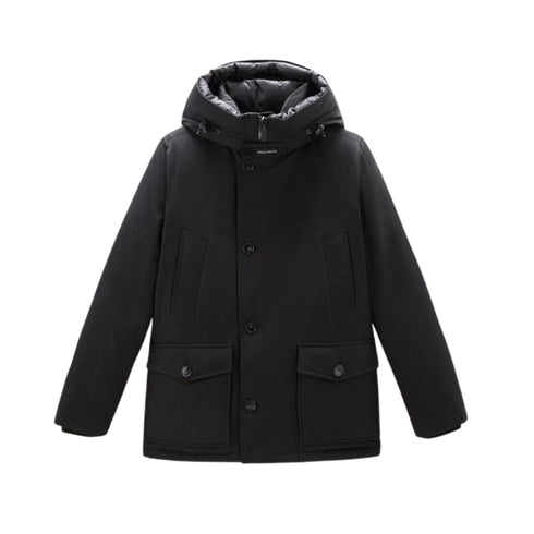 Woolrich Parka medio Parka Uomo Arctic Anorak Nero - Francavilla Moda