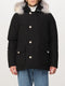 Parka Uomo Arctic Detachable Fur Anorak Nero WOOLRICH- Francavilla Moda