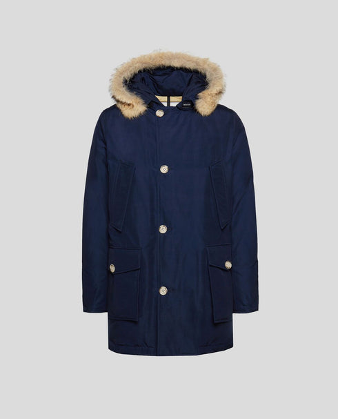 Parka Uomo Arctic Parka DF regular fit Blu WOOLRICH- Francavilla Moda