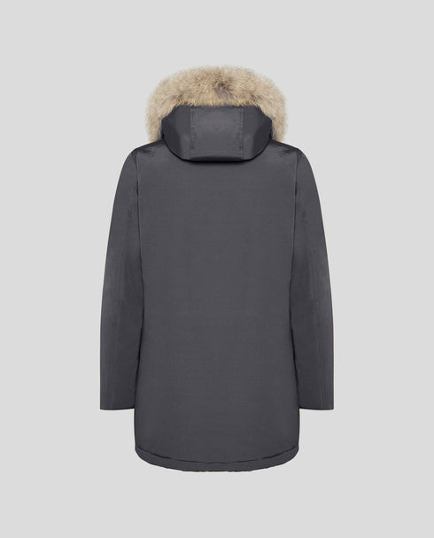 Parka Uomo Arctic Parka DF regular fit Grigio scuro WOOLRICH- Francavilla Moda