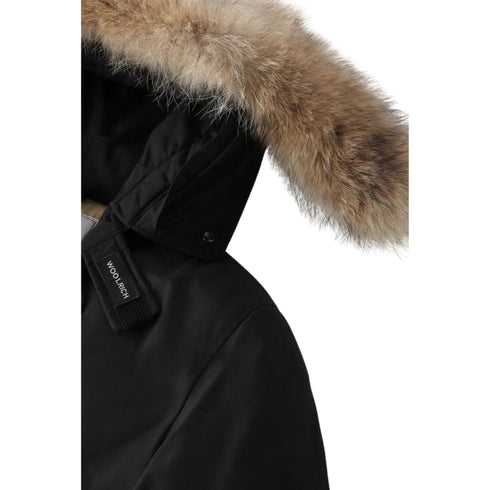 Woolrich Parka lungo Parka Uomo lungo Arctic Nero - Francavilla Moda