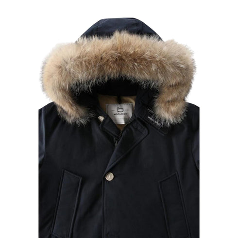 Woolrich Parka lungo Parka Uomo lungo Arctic Blu A23-WOOLRICHCFWOOU0482MRUT0001-MLB-S - Francavilla Moda