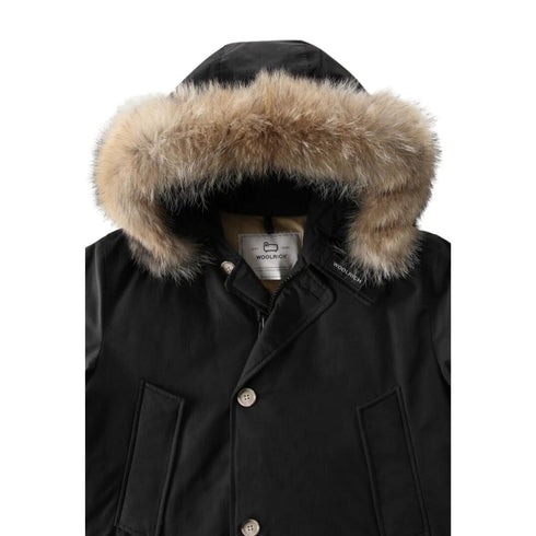 Woolrich Parka lungo Parka Uomo lungo Arctic Nero - Francavilla Moda
