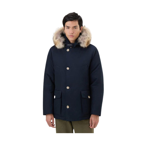 Woolrich Parka lungo Parka Uomo lungo Artic Anorak Blu A23-WOOLRICHCFWOOU0484MRUT0001-MLB-S - Francavilla Moda