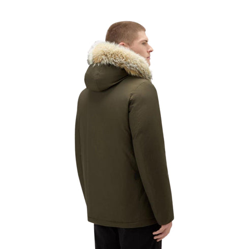 Woolrich Parka lungo Parka Uomo lungo Artic Anorak Verde militare A23-WOOLRICHCFWOOU0484MRUT0001-DAG-M - Francavilla Moda