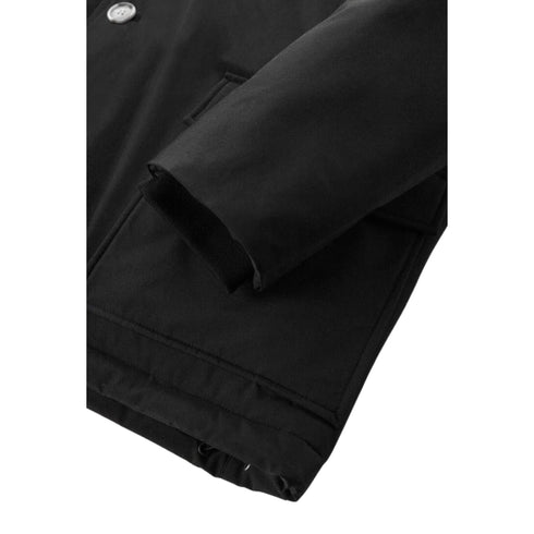Woolrich Parka lungo Parka Uomo lungo Artic Anorak Nero - Francavilla Moda