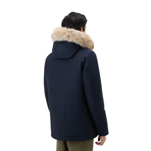 Woolrich Parka lungo Parka Uomo lungo Artic Anorak Blu A23-WOOLRICHCFWOOU0484MRUT0001-MLB-S - Francavilla Moda