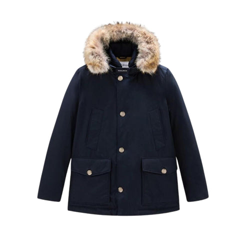 Woolrich Parka lungo Parka Uomo lungo Artic Anorak Blu A23-WOOLRICHCFWOOU0484MRUT0001-MLB-S - Francavilla Moda