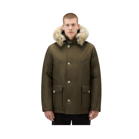 Woolrich Parka lungo Parka Uomo lungo Artic Anorak Verde militare A23-WOOLRICHCFWOOU0484MRUT0001-DAG-M - Francavilla Moda
