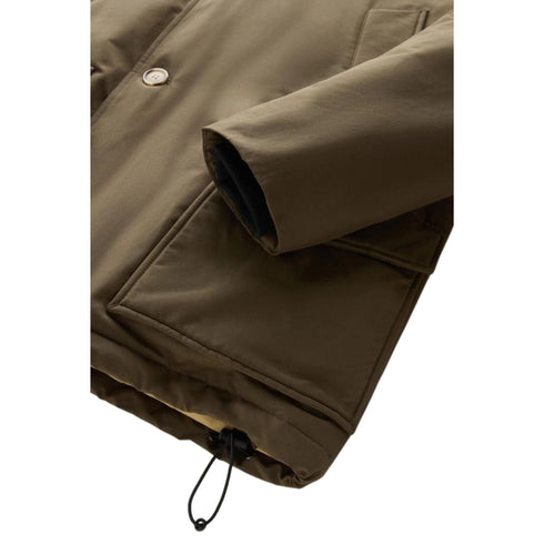 Woolrich Parka lungo Parka Uomo lungo Artic Anorak Verde militare A23-WOOLRICHCFWOOU0484MRUT0001-DAG-M - Francavilla Moda