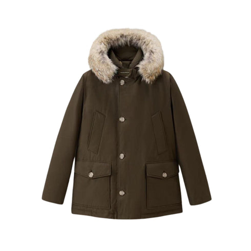 Woolrich Parka lungo Parka Uomo lungo Artic Anorak Verde militare A23-WOOLRICHCFWOOU0484MRUT0001-DAG-M - Francavilla Moda