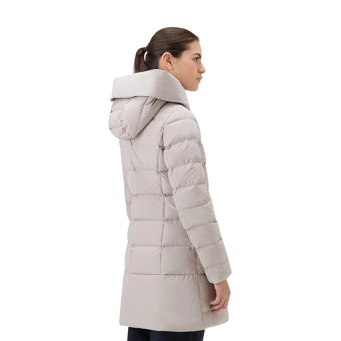 Woolrich Piumino lungo Piumino Donna lungo Puffy Mastice A23-WOOLRICHCFWWOU0685FRUT3128-7125-XS - Francavilla Moda