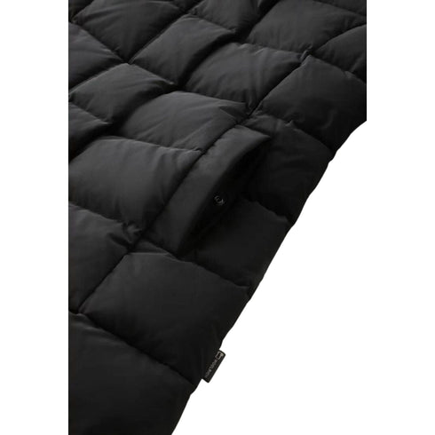 Woolrich Piumino lungo Piumino Donna lungo Puffy Nero - Francavilla Moda
