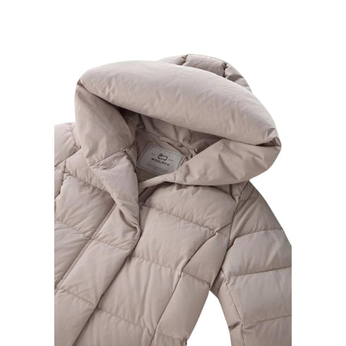 Woolrich Piumino lungo Piumino Donna lungo Puffy Mastice A23-WOOLRICHCFWWOU0685FRUT3128-7125-XS - Francavilla Moda