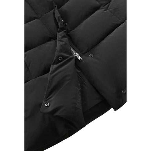 Woolrich Piumino lungo Piumino Donna lungo Puffy Nero - Francavilla Moda