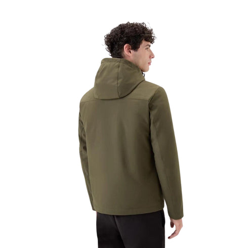 Woolrich Piumino corto Piumino Uomo corto Pacific in softshell Blu A23-WOOLRICHCFWOOU0791MRUT3496-3989-S - Francavilla Moda