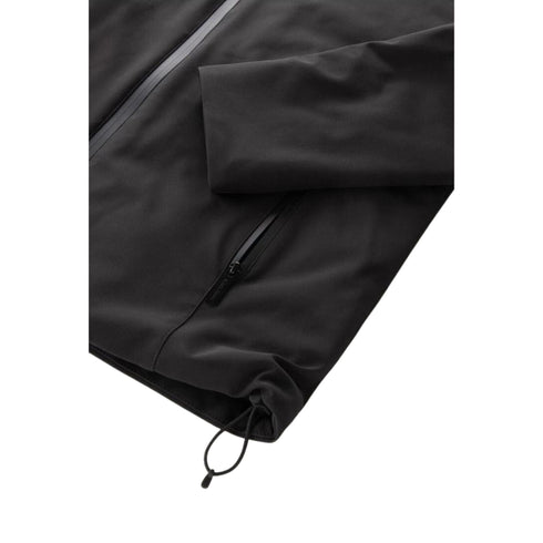 Woolrich Piumino corto Piumino Uomo corto Pacific in softshell Nero - Francavilla Moda
