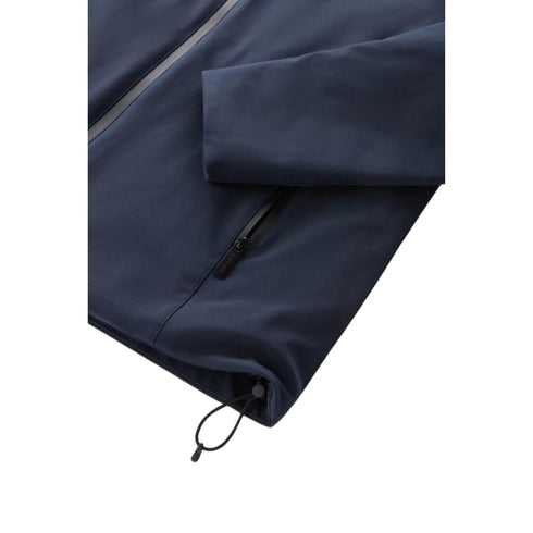 Woolrich Piumino corto Piumino Uomo corto Pacific in softshell Blu A23-WOOLRICHCFWOOU0791MRUT3496-3989-S - Francavilla Moda