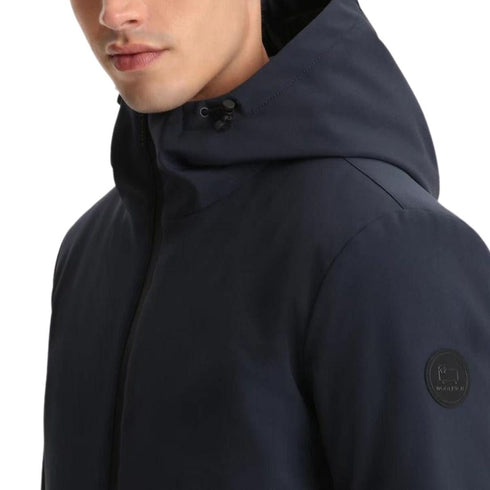 Piumino Uomo Pacific Softshell impermeabile Blu WOOLRICH- Francavilla Moda