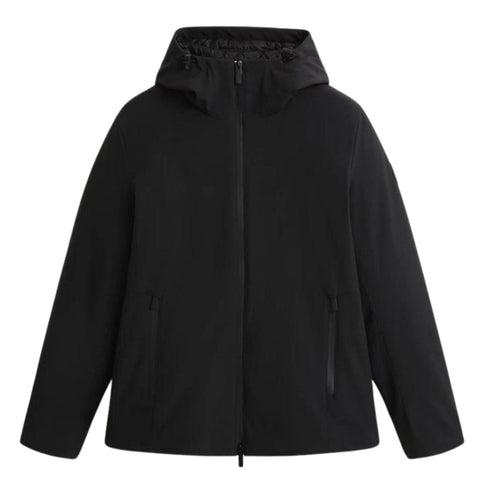 Piumino Uomo Pacific Softshell impermeabile Nero WOOLRICH- Francavilla Moda