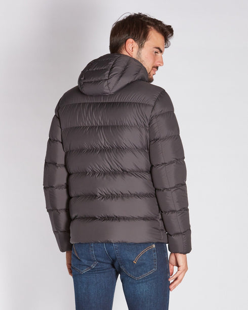 Piumino Uomo Sierra Hooded Jacket Grigio WOOLRICH- Francavilla Moda