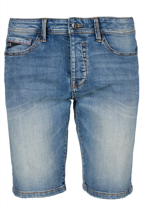 Bermuda Uomo P701F574 cinque tasche basico Denim chiaro YES ZEE- Francavilla Moda