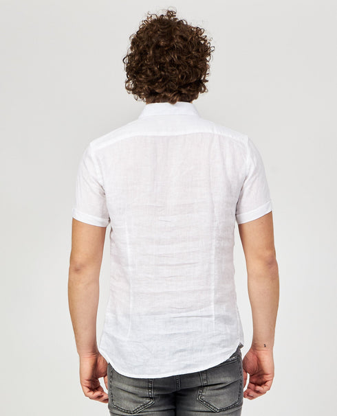 Camicia Uomo collo francese Bianco Yes Zee- Francavilla Moda