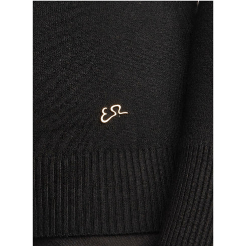 Dolcevita Donna basic a tinta unita Nero Yes Zee- Francavilla Moda