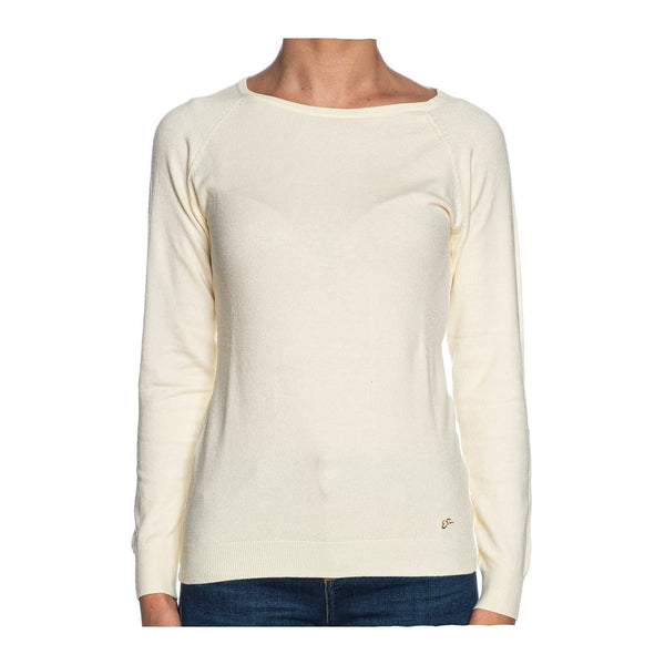 Maglia Donna con scollo a barca Avorio Yes Zee- Francavilla Moda