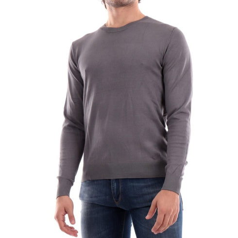 Maglia Uomo basic a girocollo Grigio YES ZEE- Francavilla Moda