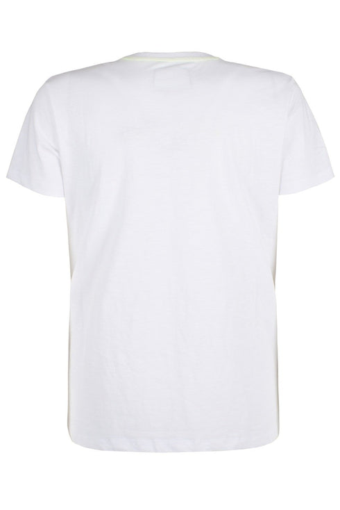 T-shirt Uomo T768TL00 girocollo al vivo Bianca YES ZEE- Francavilla Moda